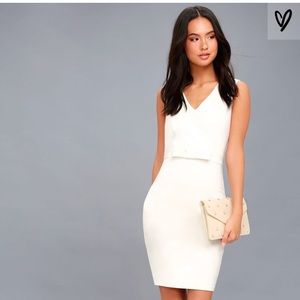 Lulus white dress
